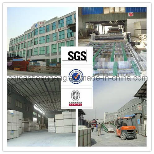 Fireproof Decorative Insulation Magnesium Oxide / MGO / Mgso4 Board for Wall Panel Sandwich / Factory