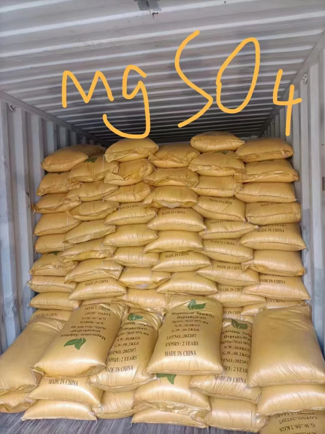 Magnesium Sulphate Heptahydrate 98/99/99.5% Min Medicine/Industry/Fertilizer Grade