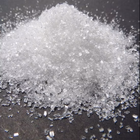 98% Pureza Fórmula Química Mgso4.7H2O Fertilizante Granular Sulfato de Magnésio